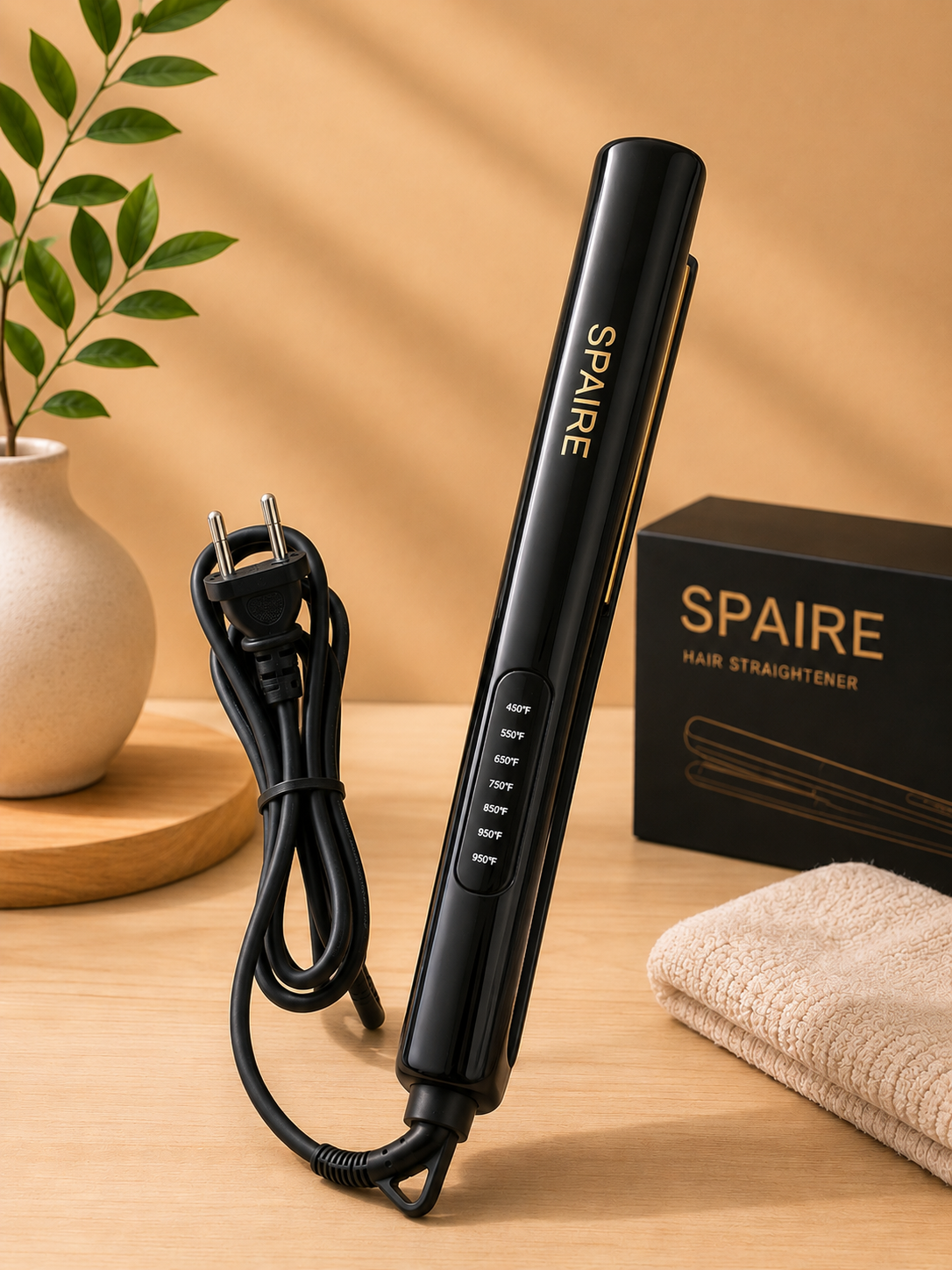 SPAIRE Professional Hair Straightener – HS-001